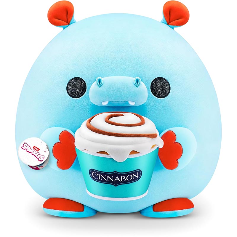 Snackles Hugh Hippo with Cinnabon