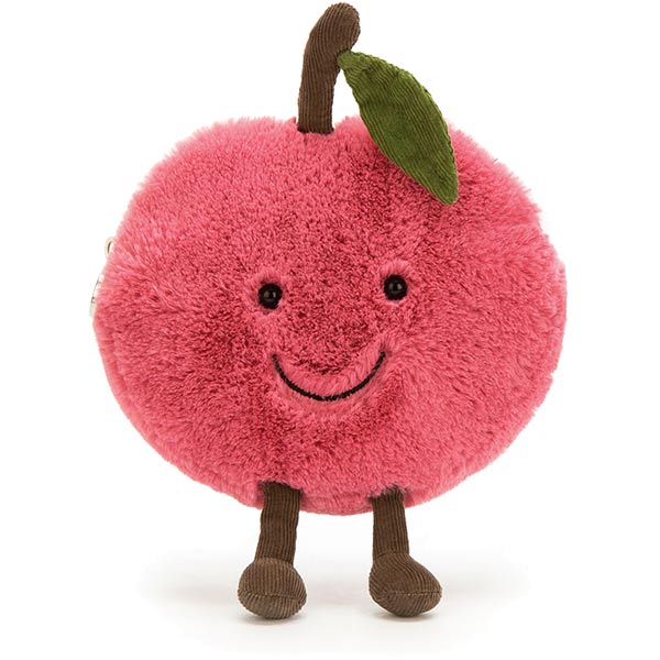 Jellycat Amuseables Cherry Pouch | Plushpaws.co.uk