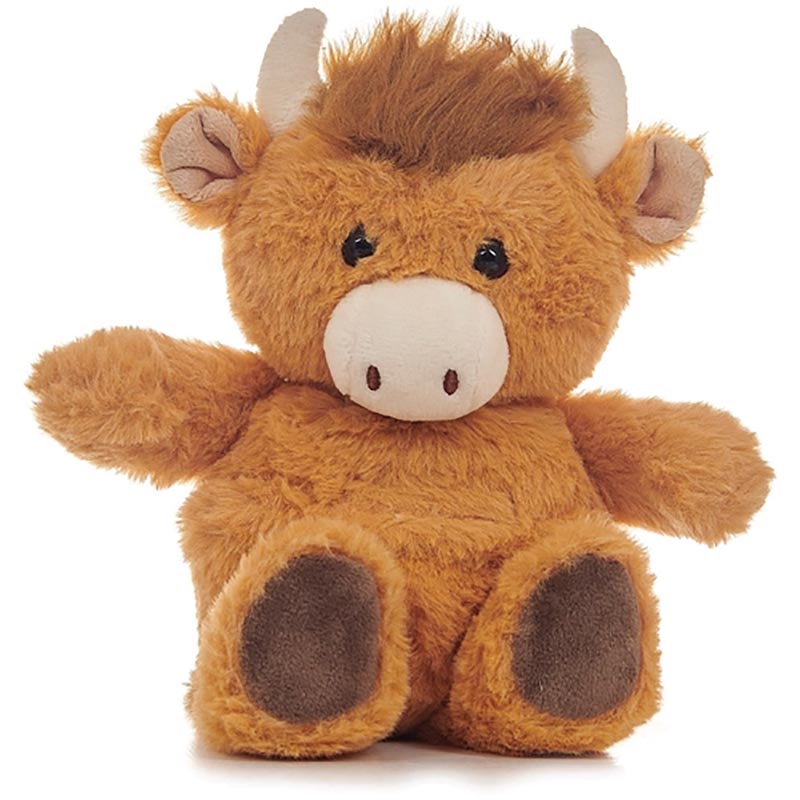 Snuggable Harris Highland Cow Hottie