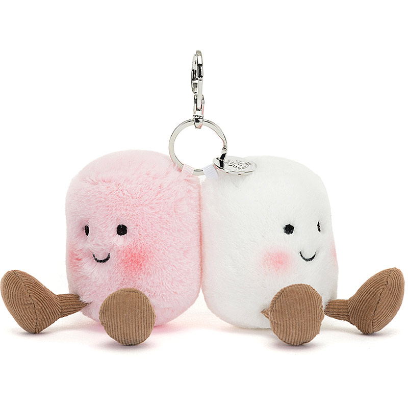 Amuseables Pair of Marshmallows Bag Charm