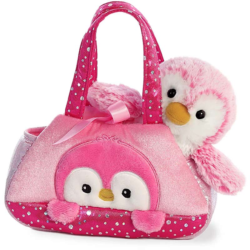 Fancy Pals Peek-a-Boo Pink Penguin