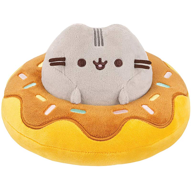 Pusheen in a Chocolate Doughnut