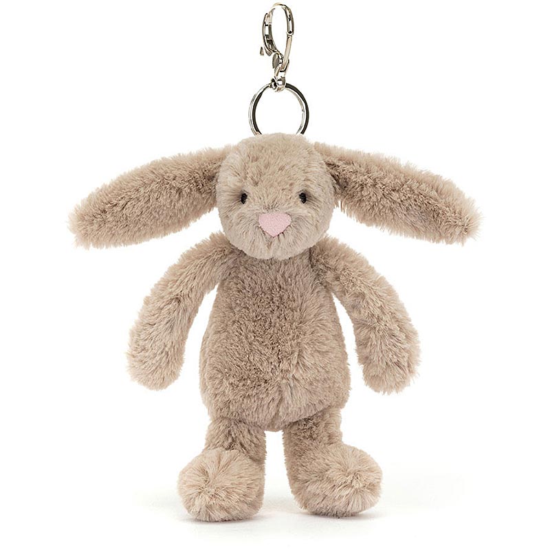 Bashful Beige Bunny Bag Charm