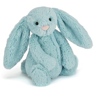 Bashful Aqua Bunny