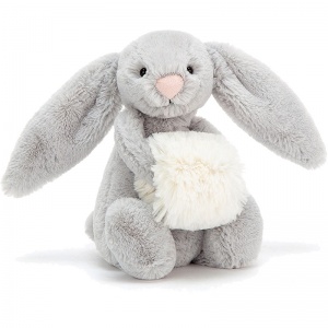 Bashful Silver Snow Bunny