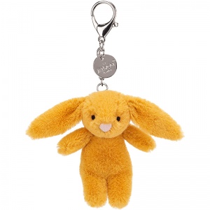 Bashful Saffron Bunny Bag Charm