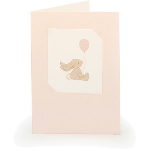 Bashful Pink Bunny Gift Card