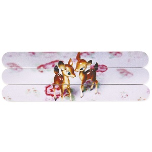 Deer on Rose Nail Files