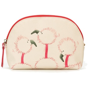 Flaunt your Feathers Curved Small Bag