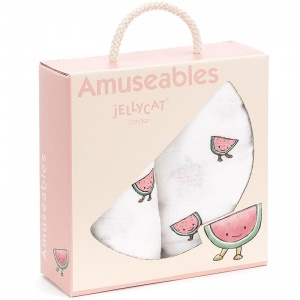 Amuseables Watermelon Muslin Cloths