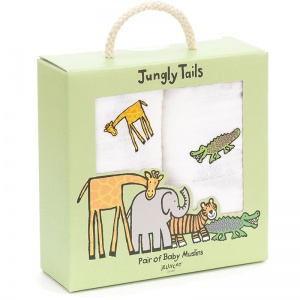 Jungly Tails Muslin Cloths