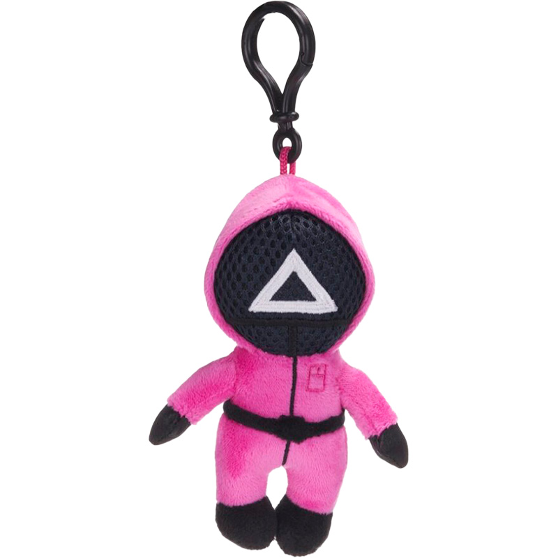 Netflix Squid Game Pink Guard Soldier (Triangle) Keyring